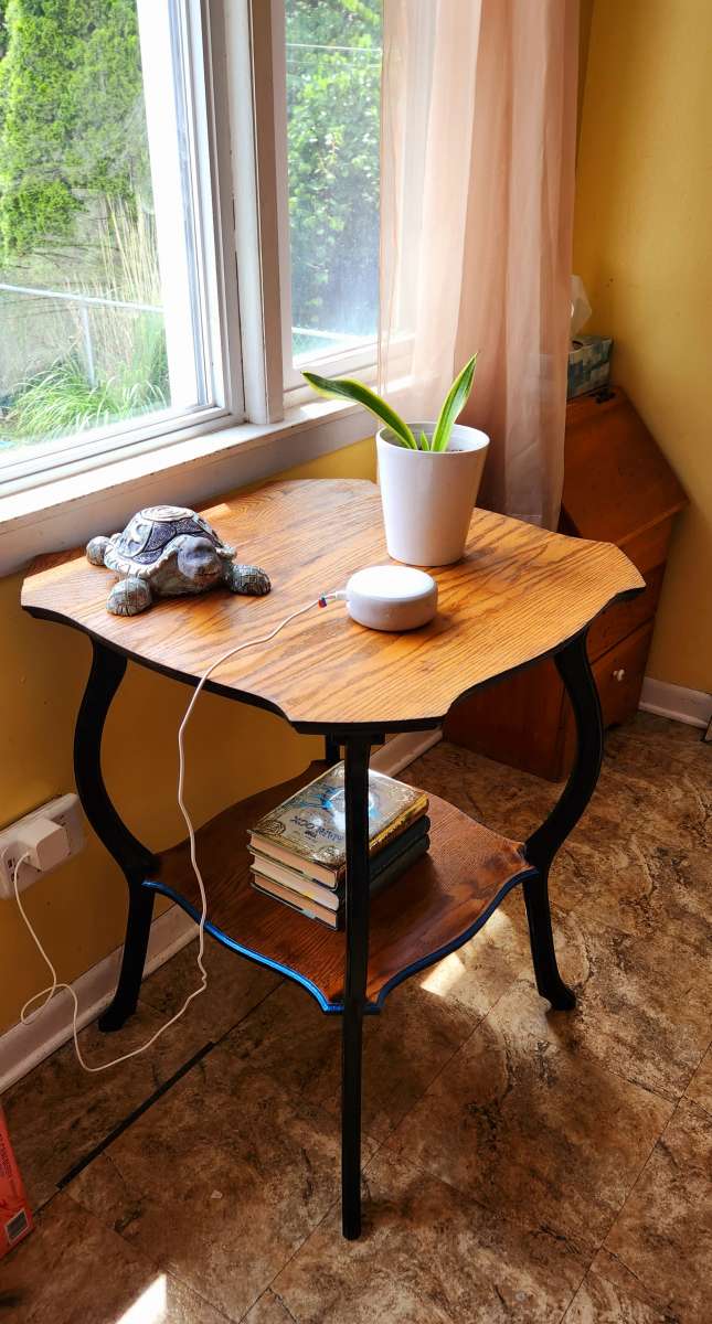 Blue Trim Coffee Table