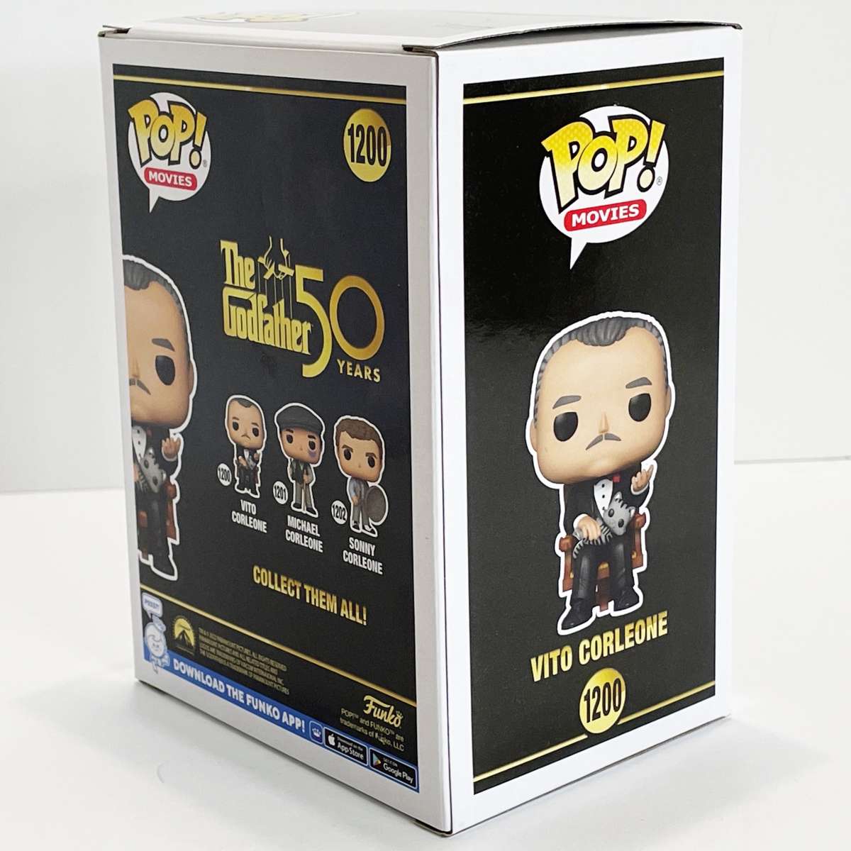 1200 Vito Corleone Funko Pop Godfather 50th Anniv MIB