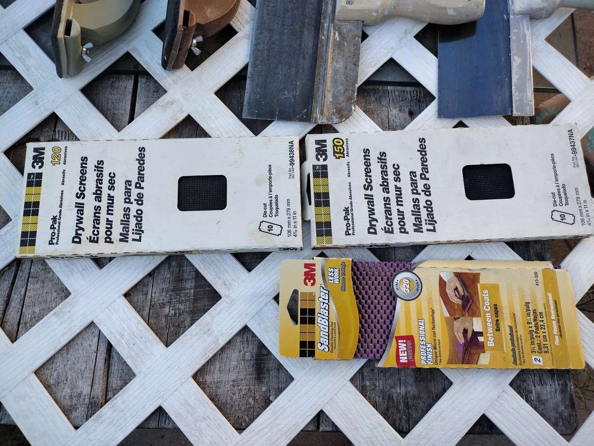 concrete drywall brick tools