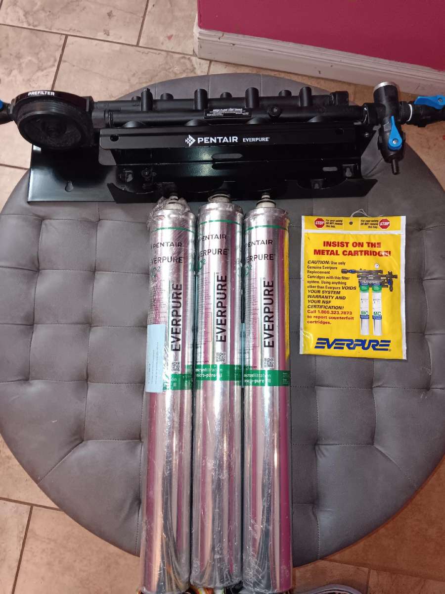 pentair Everpure high flow CSR QUAD EV3111 FILTRATION SYSTEM