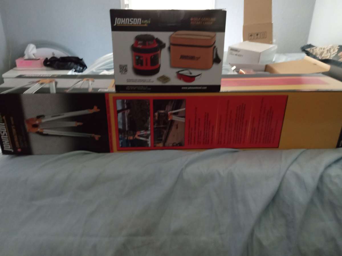 Johnson rotary laser level