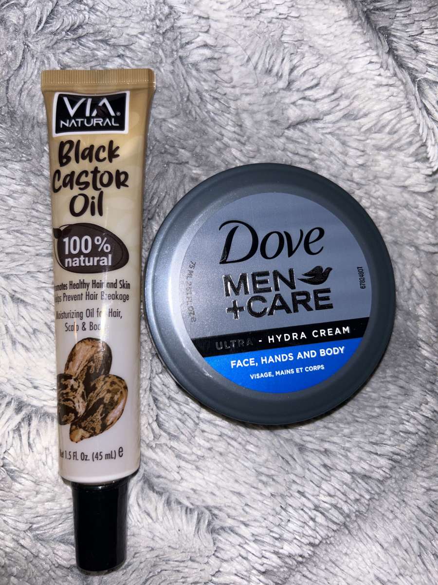 mens lotion oil set of two