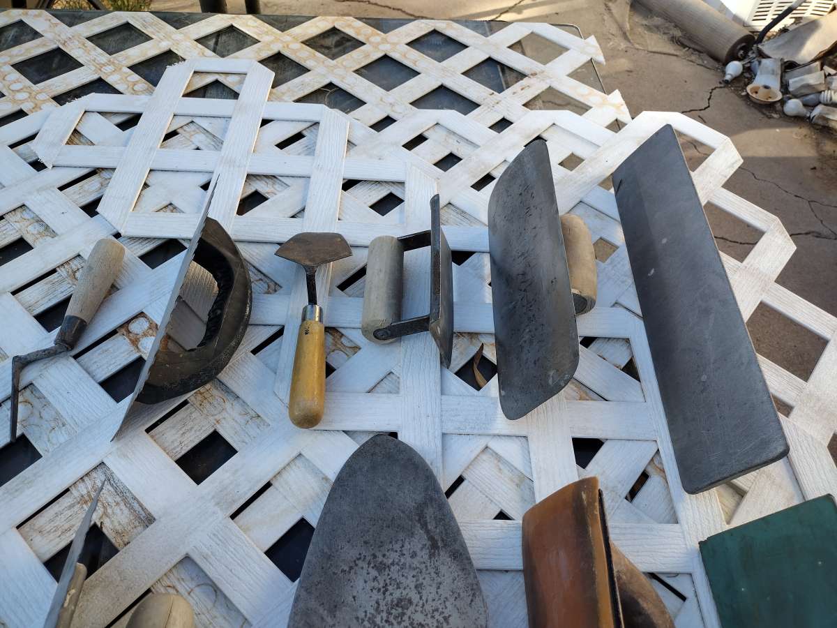 concrete drywall brick tools