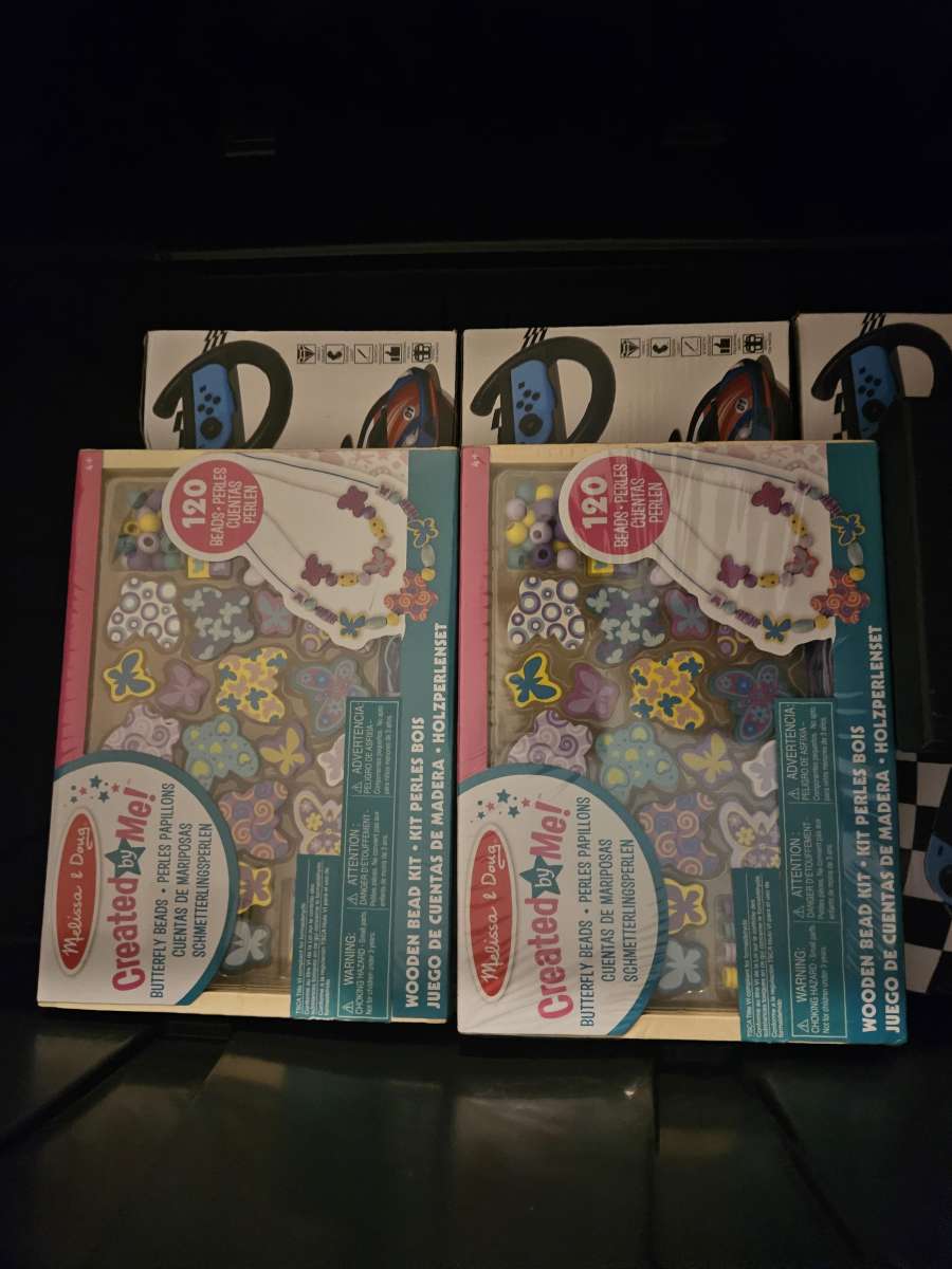 melissa and doug butterfly beads