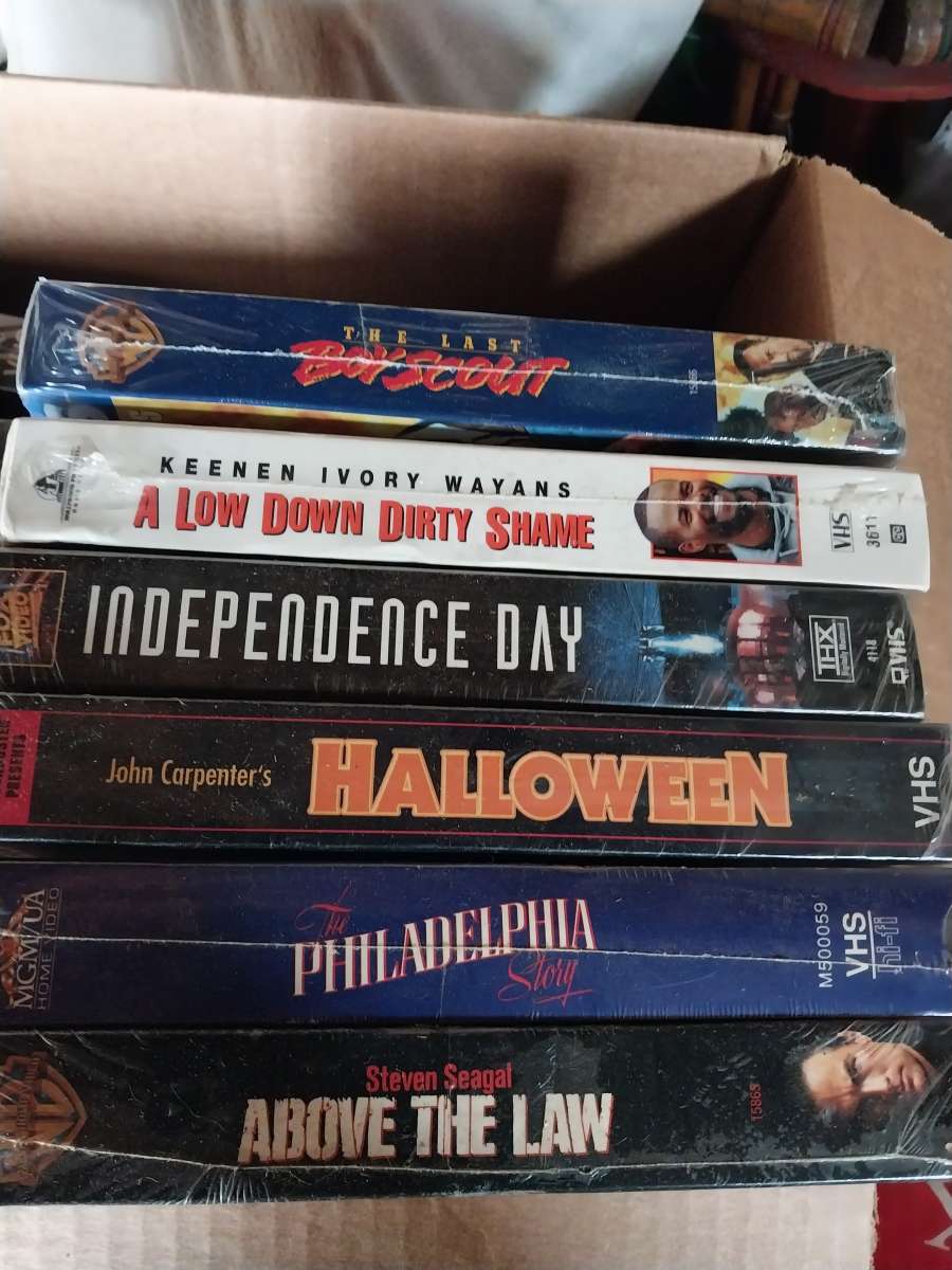 VHS tapes