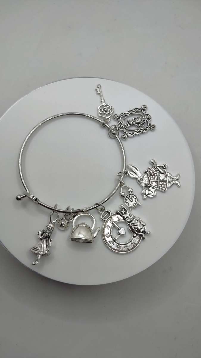 fairy tale silver charm bracelet