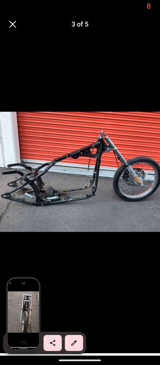 Harley Davidson Softail hard tail