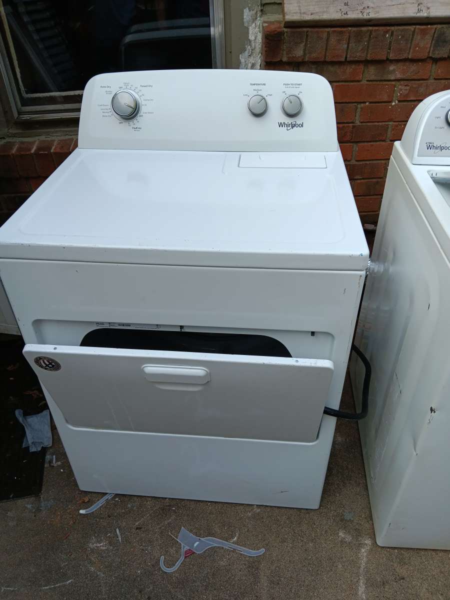 washer and dryer