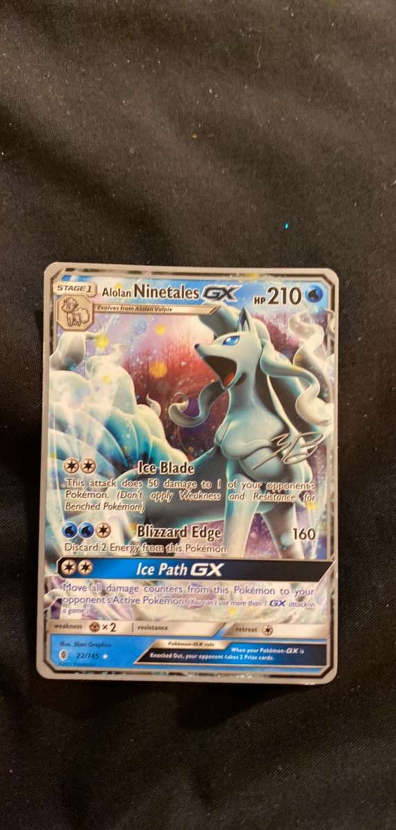 alolan ninetales gx