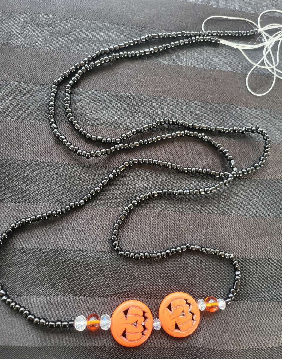 Halloween waistbeads