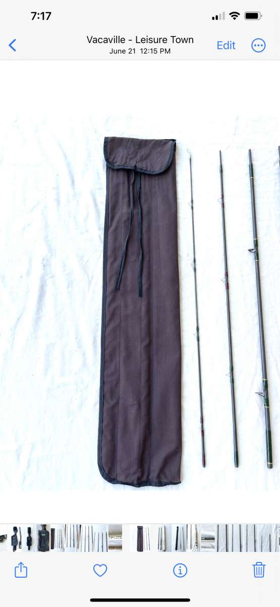 pre owned A Fisher 9ft fly fishing Rod