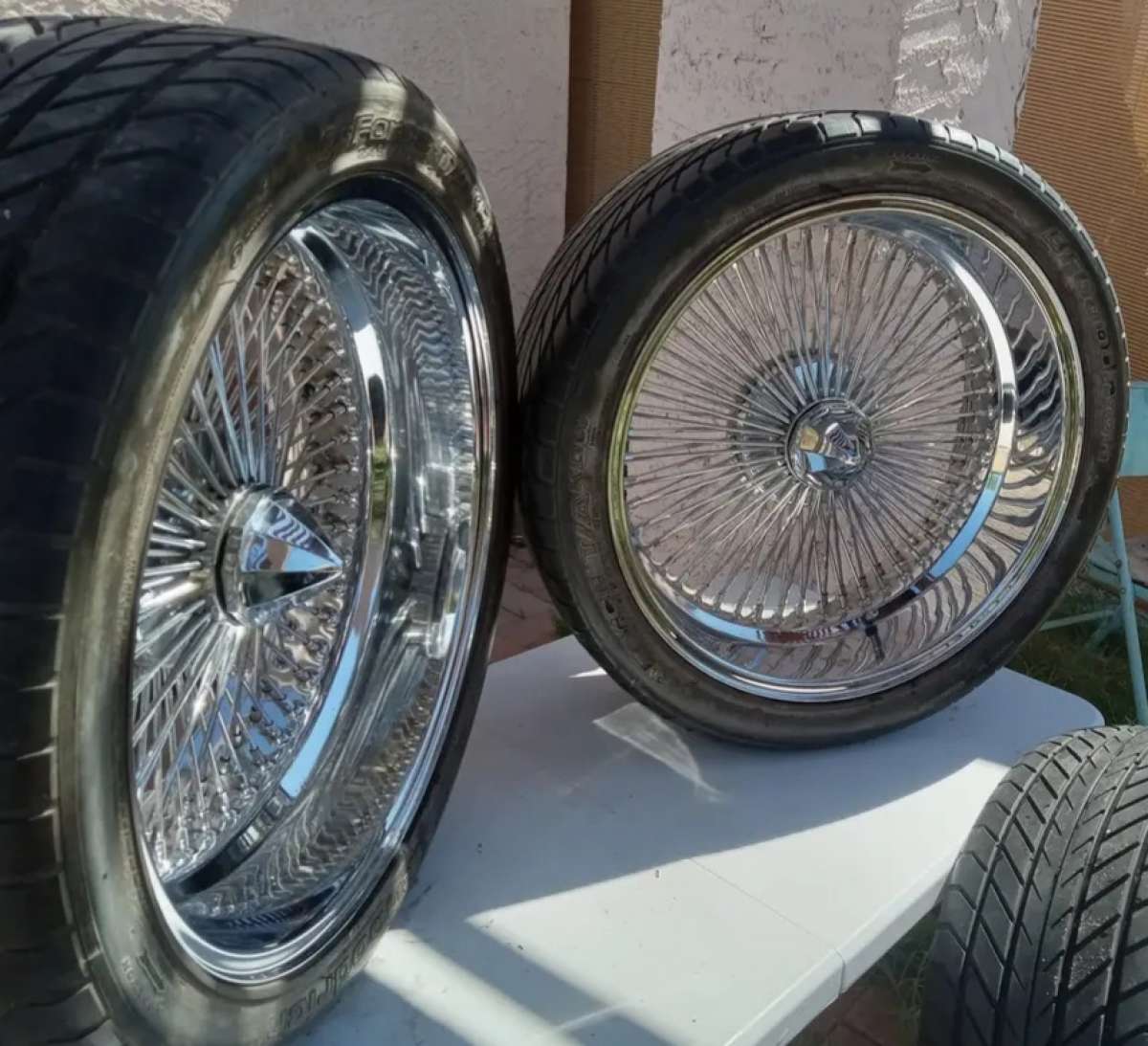 four 20inch 100 spoke G force rims
