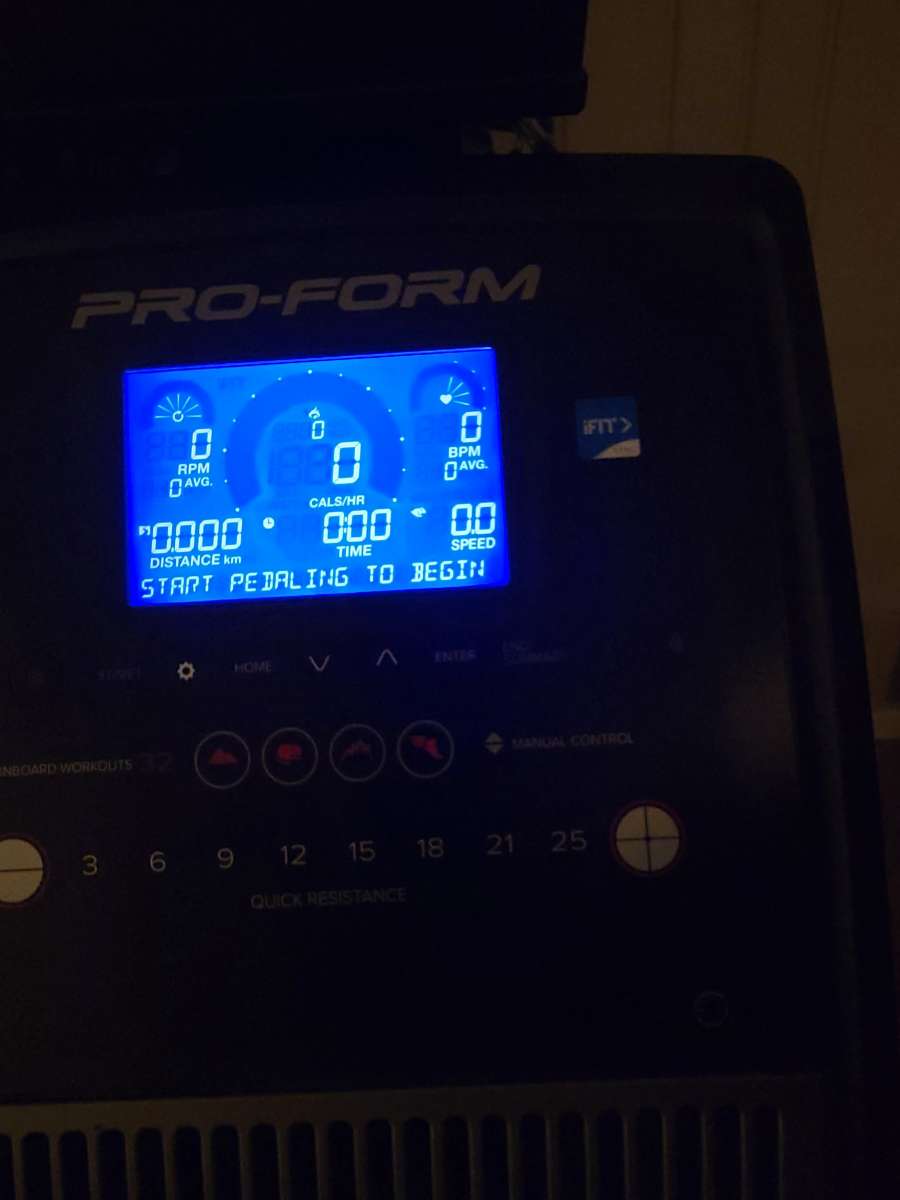 stationery exercise bike