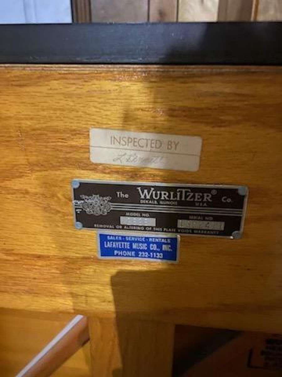 Vintage Piano Wurlitzer Original