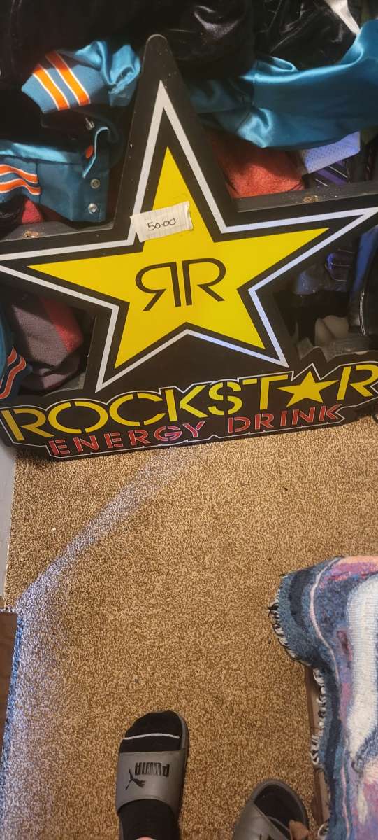 small Rock Star lighted sign
