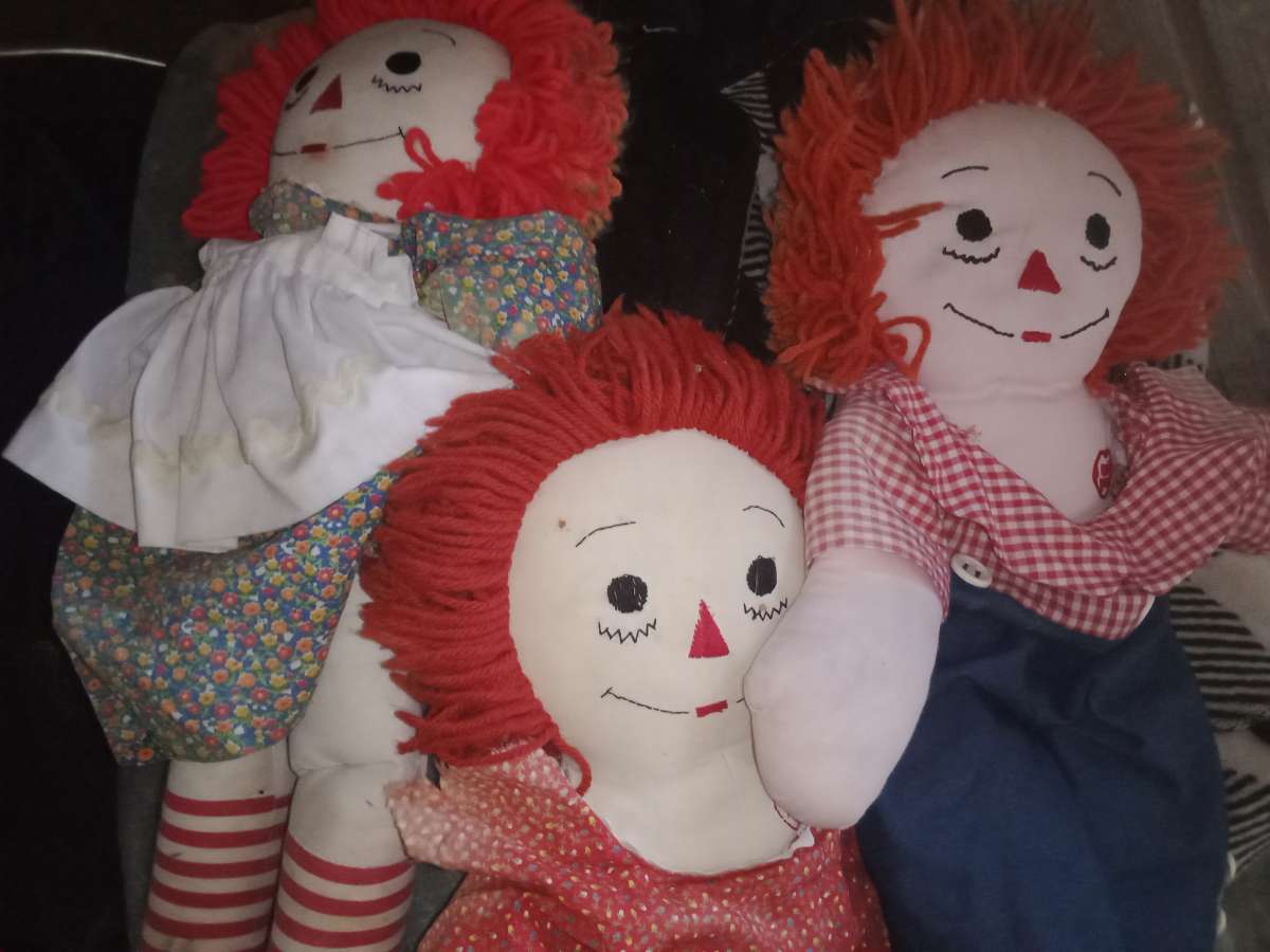 raggedy Ann dolls