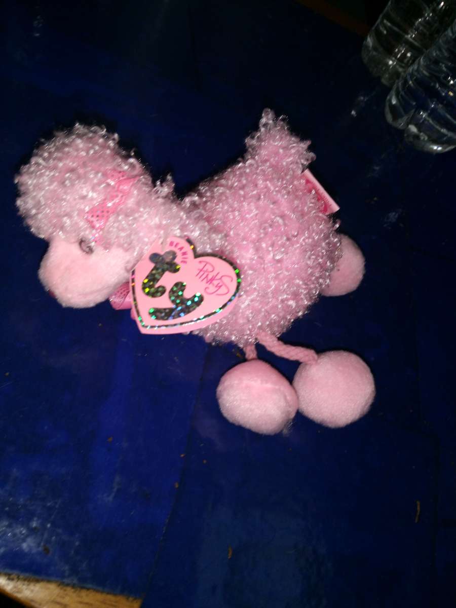 TY Pinky Poo key chain