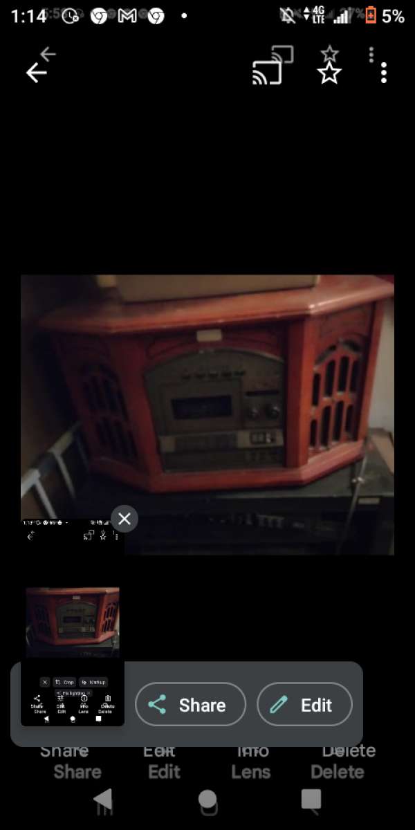 Sylvania record player