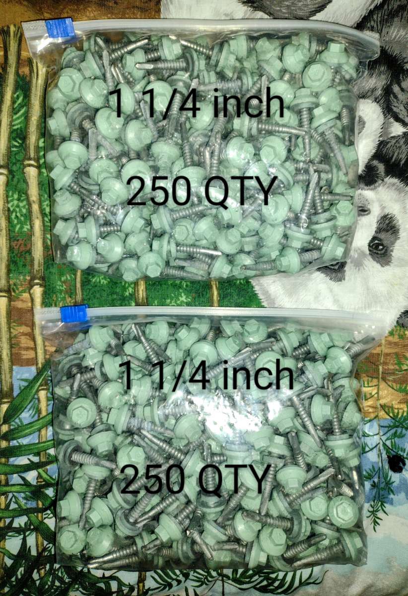 self tap metal roofing screws