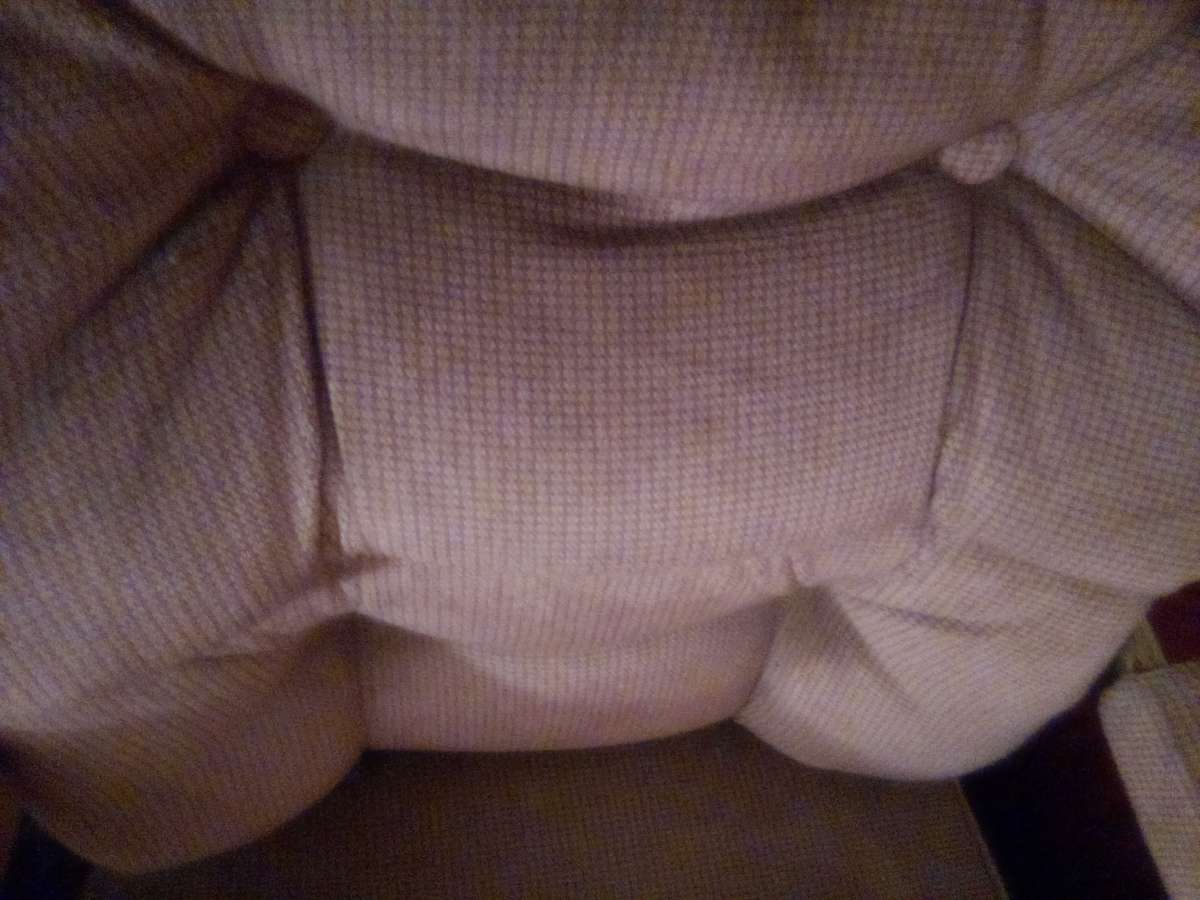 oak table and comfy chairs