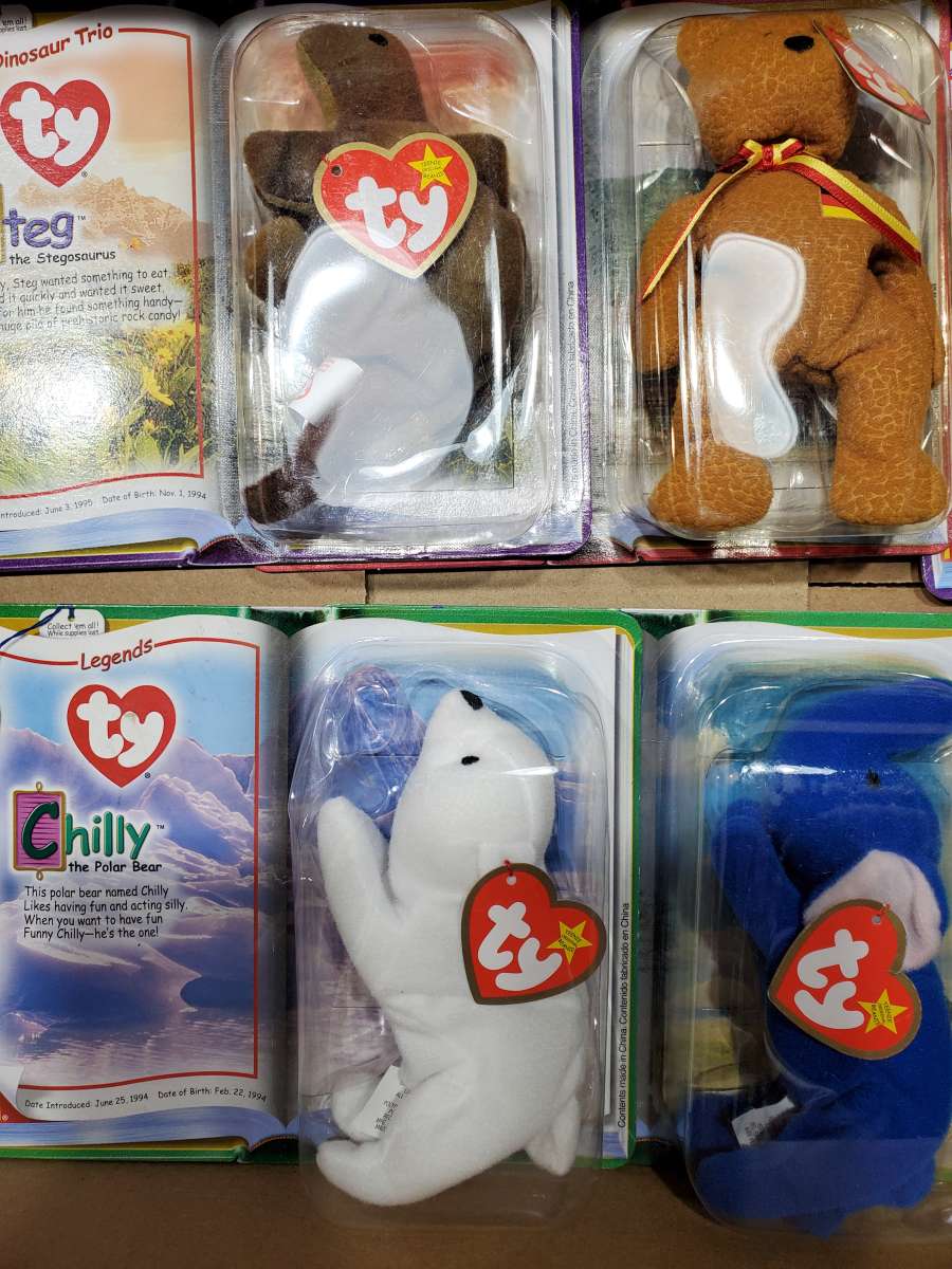ty plush Beanie Babies