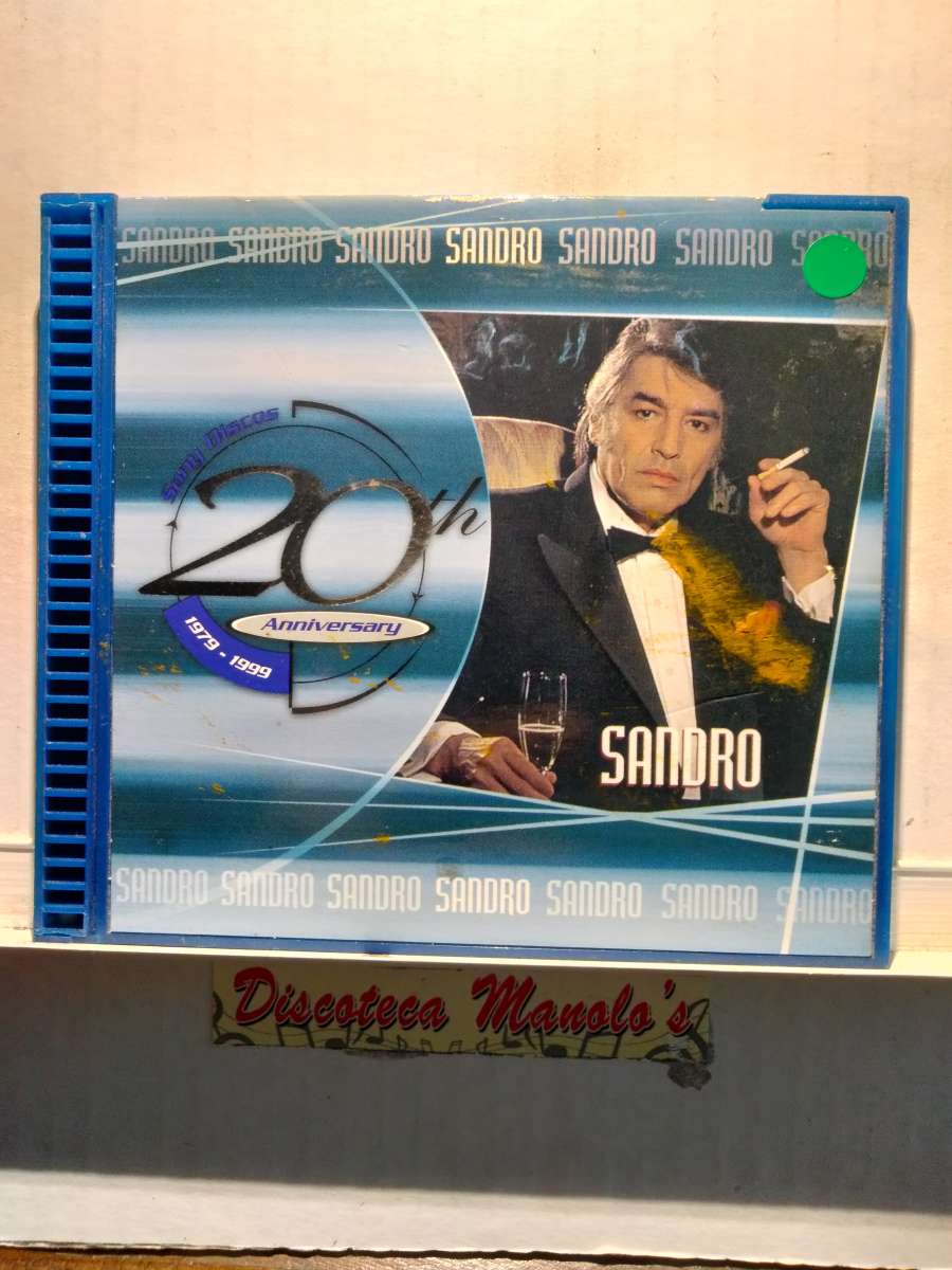 SANDRO 15 EXITOS CD USADO EN EXC COND CAJA ABIERTA