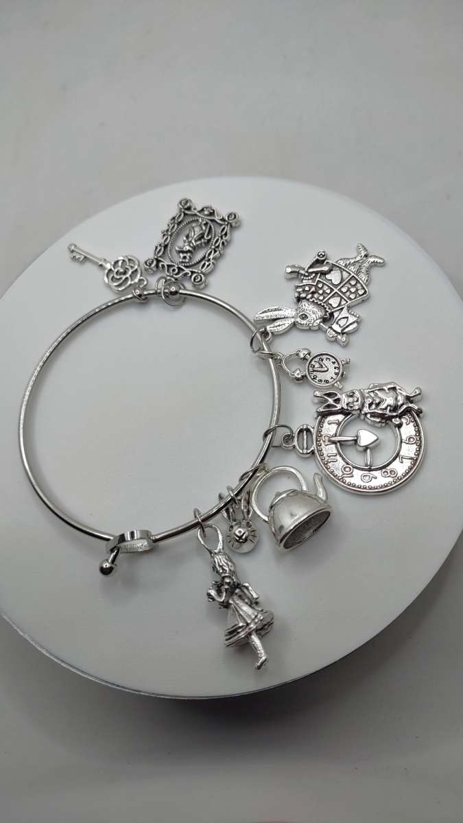 fairy tale silver charm bracelet