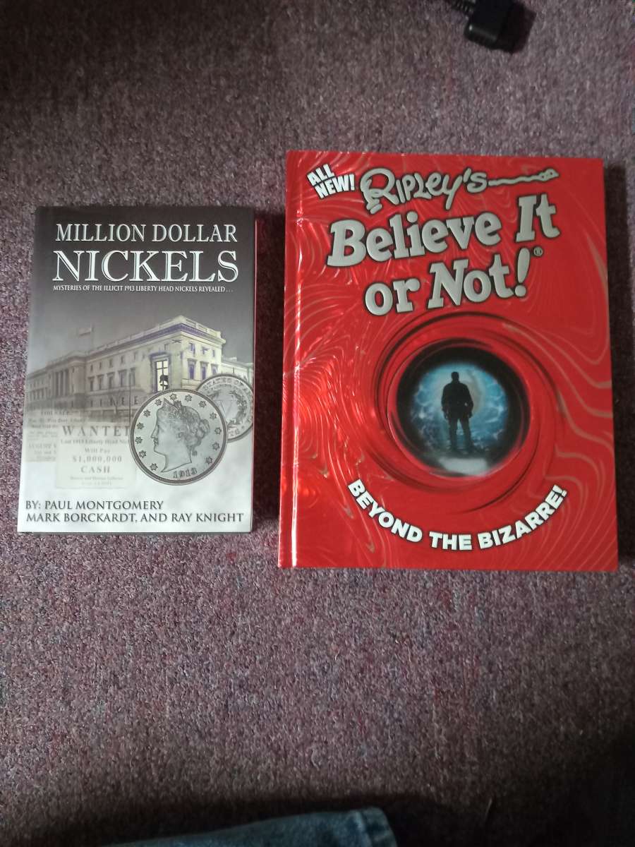 Books Million Dollar Nickels and Ripleys