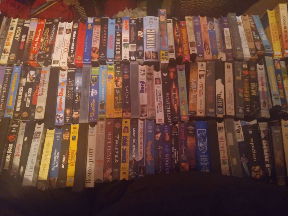 264 VHS tapes