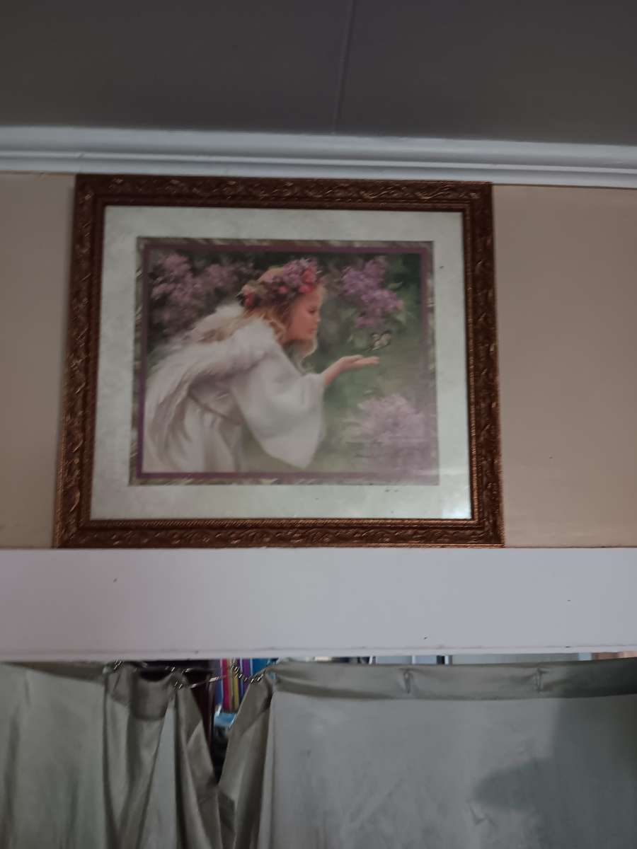 angel picture frame
