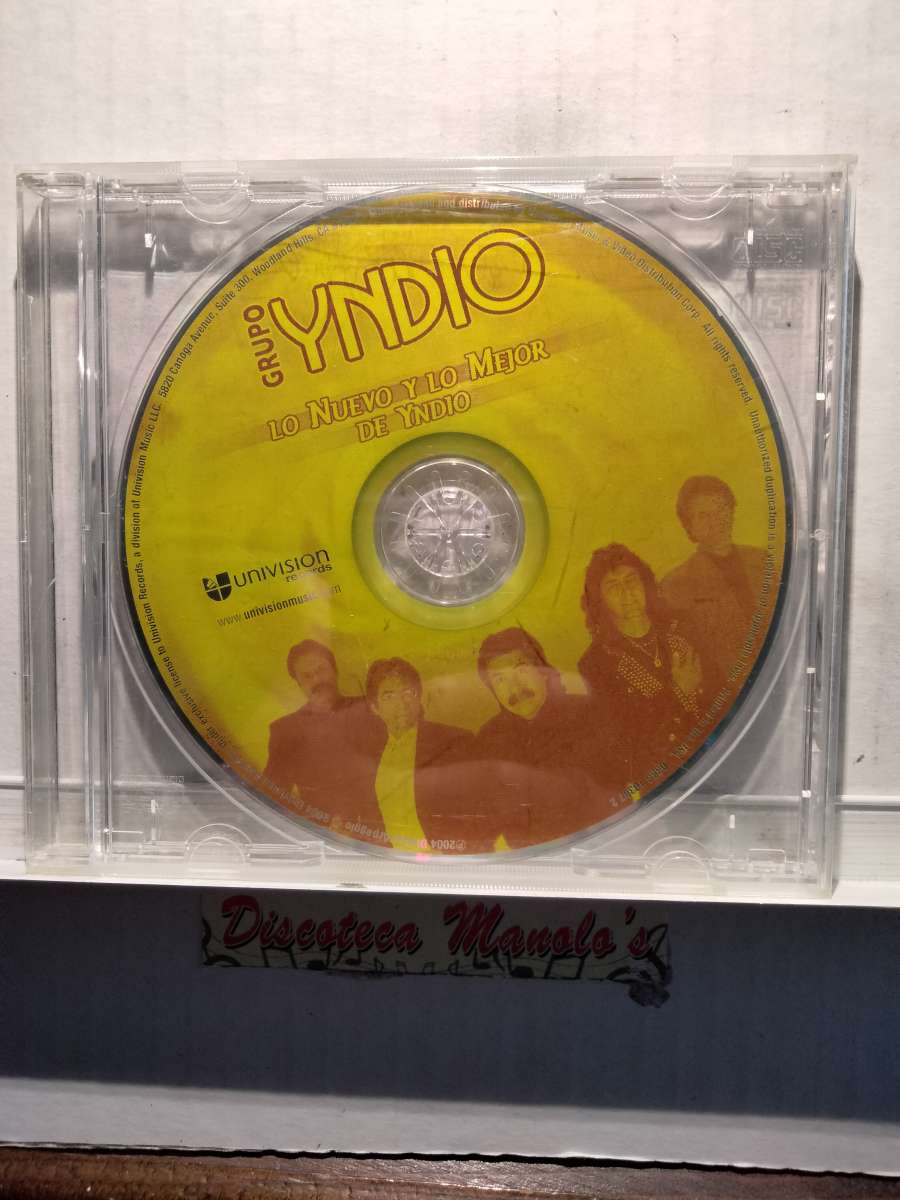GRUPO YNDIO LO NUEVO Y LO MEJOR CD USADO EN EXC COND