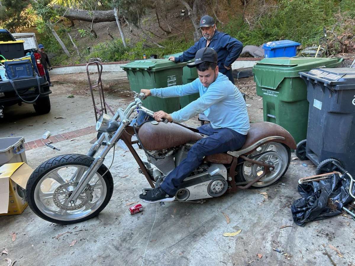 Chopper project never finished all new parts revtech motor