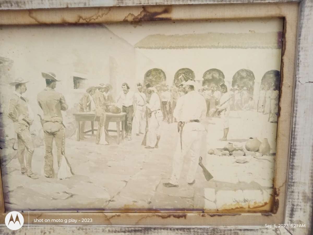 An unique related to The Battle of The Alamo