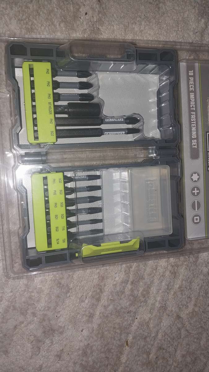 impact bit set fasteners