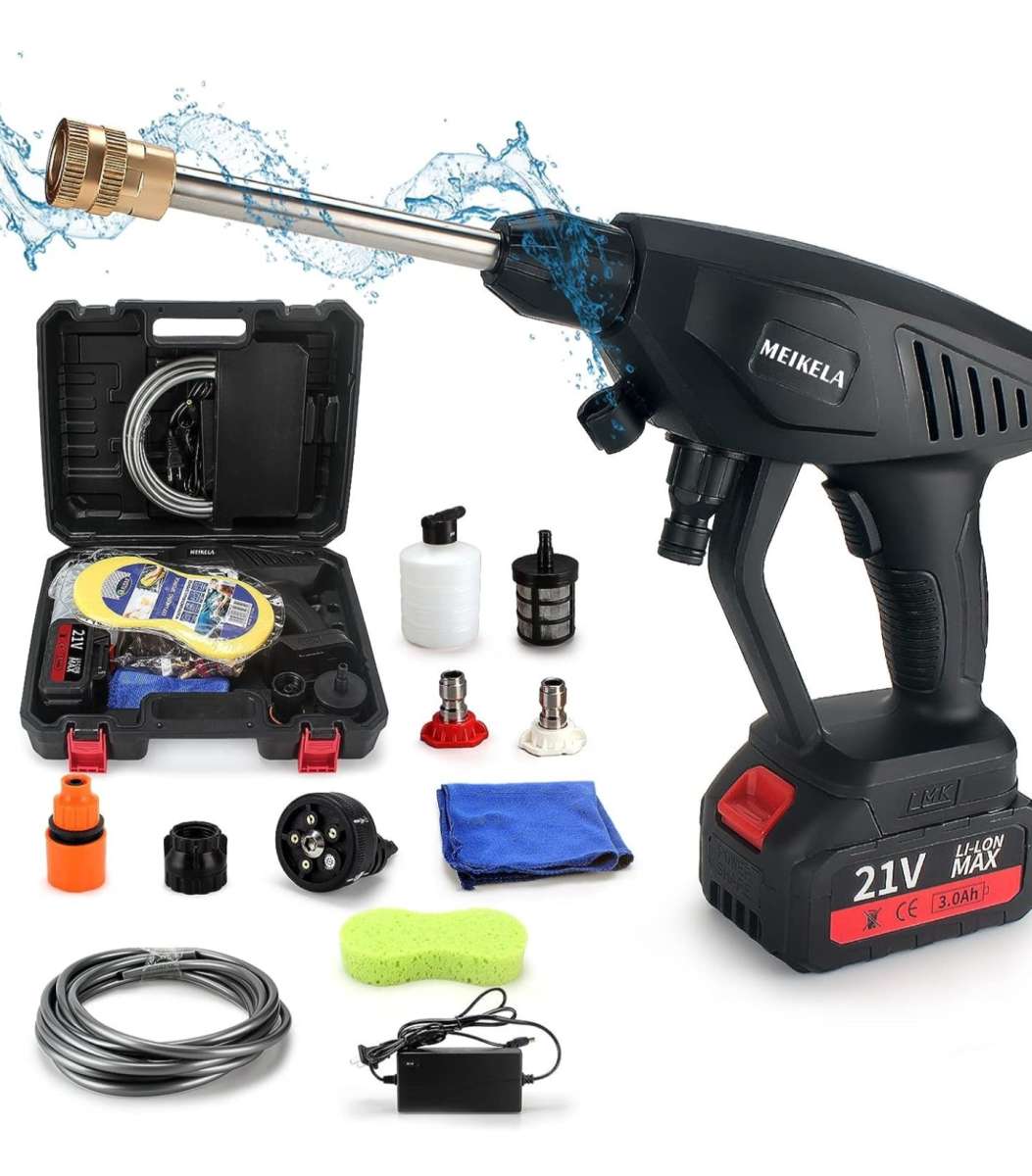 Cordles Battery 21v Cleaner Machine 160w Small Water Pressur