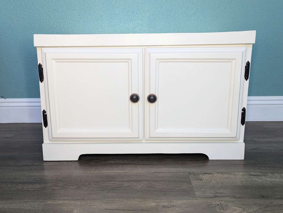 Small White Cabinet