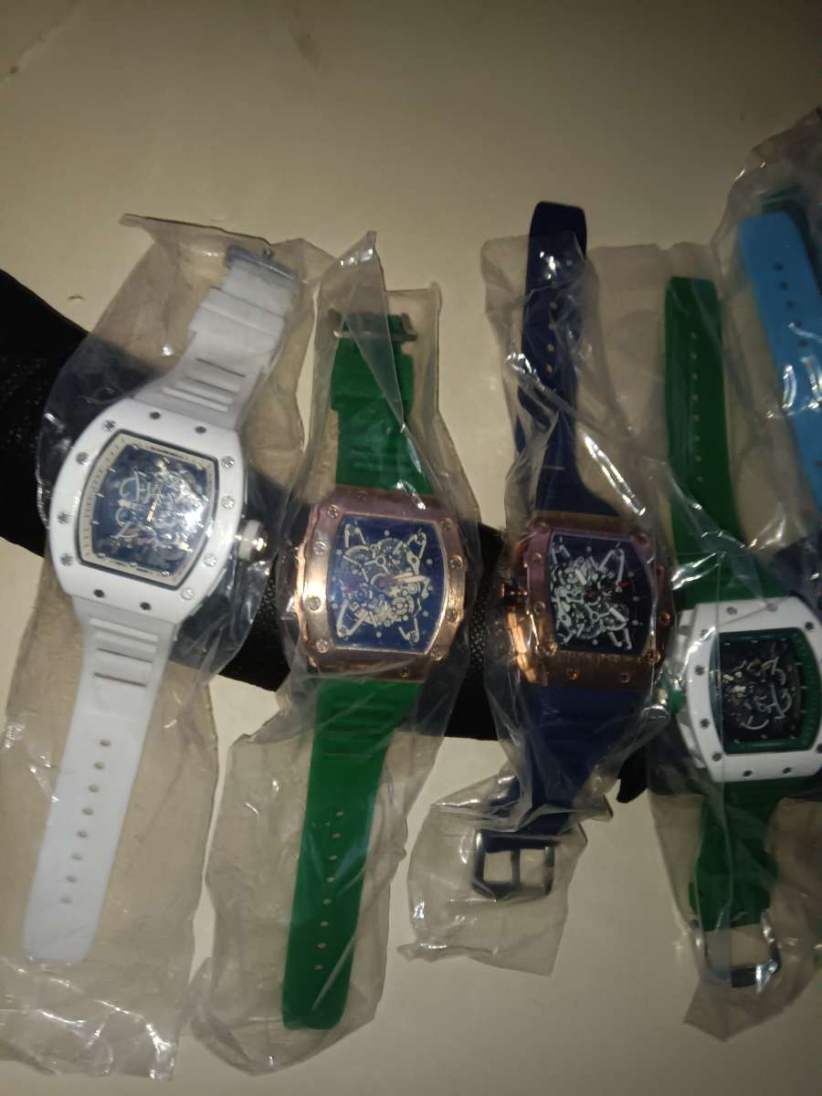 Rich  Mille  Watch  replica skittles of colors brand new