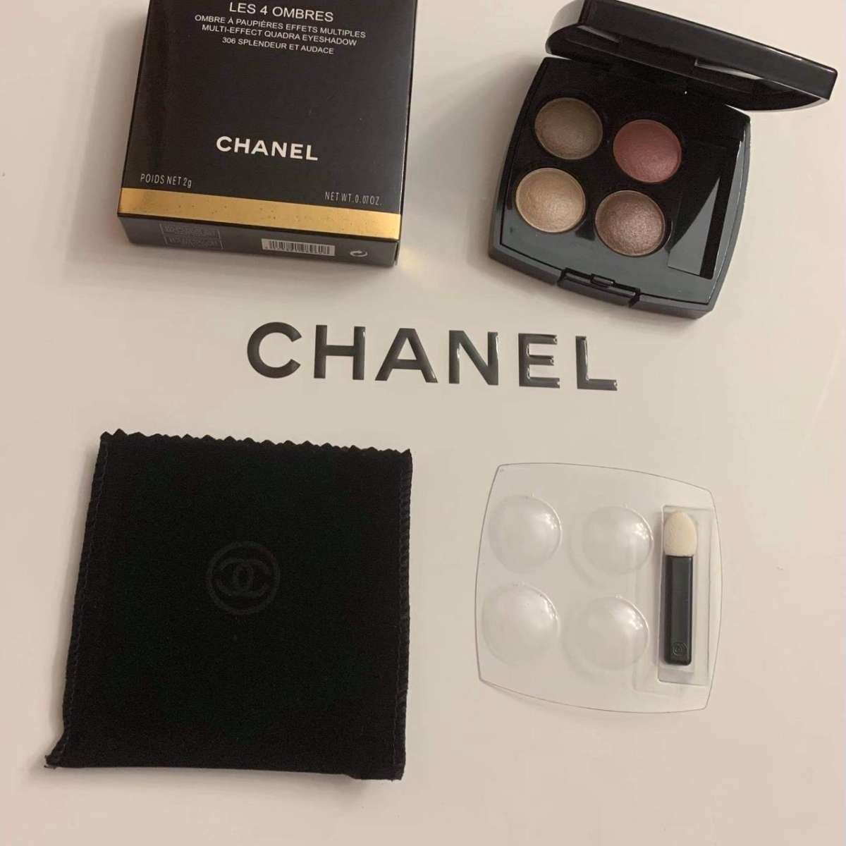 Chanel eyeshadow 4 color  302