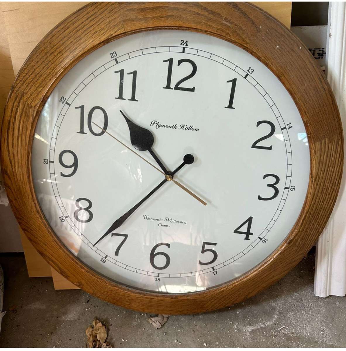 Wood House Clock
