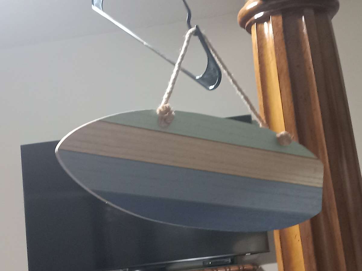 Wall decor surfboard