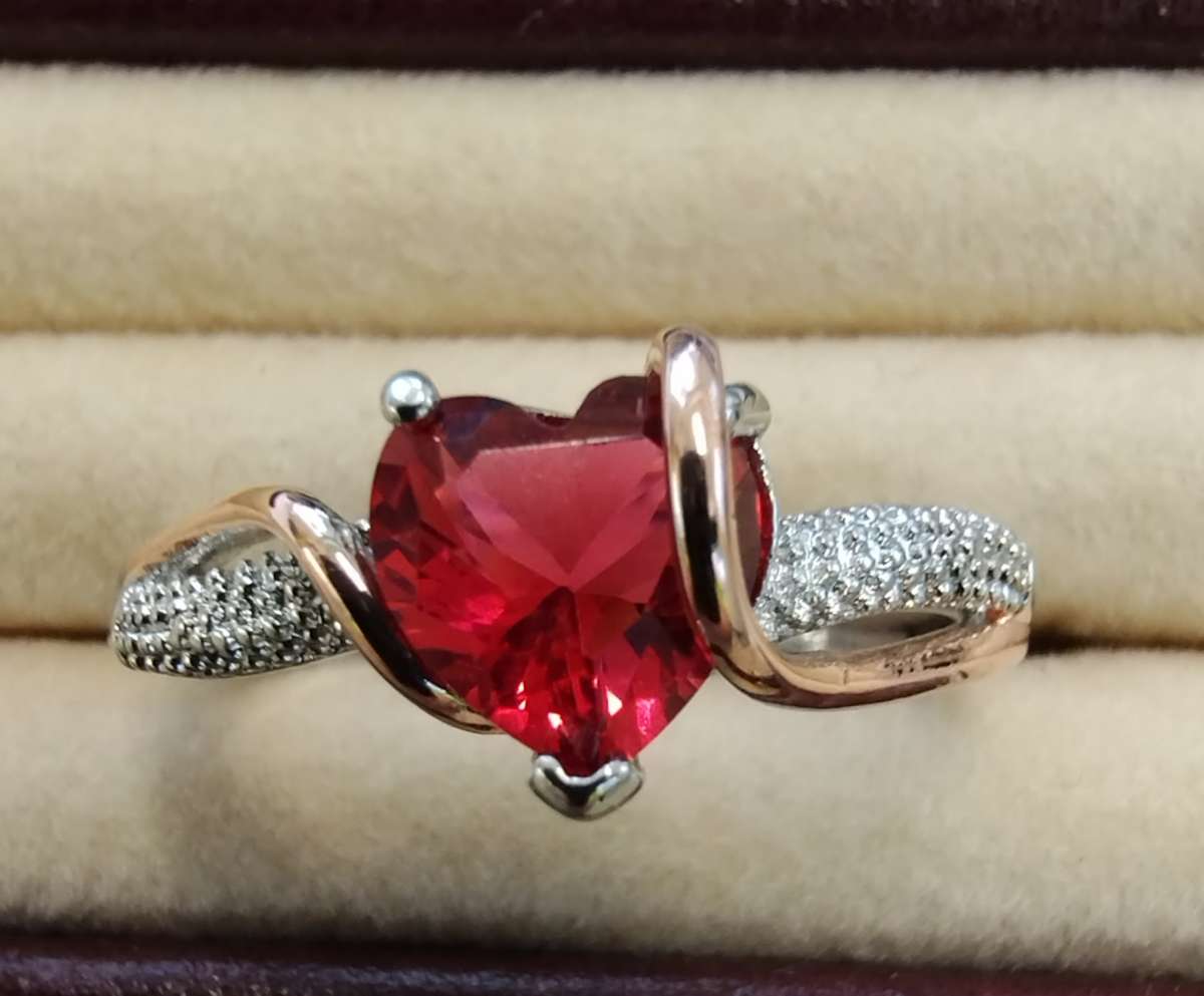 Rings also earrings and necklace sets