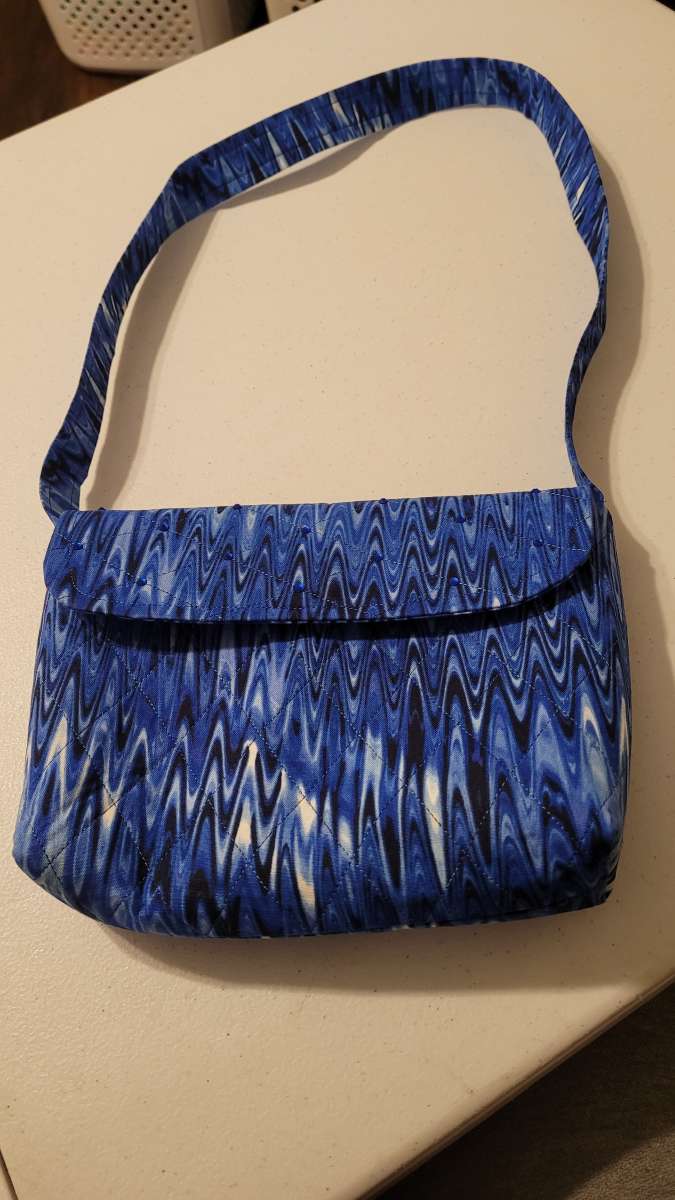 Handmade Purses Snap Closure Inside Linen and Pocket