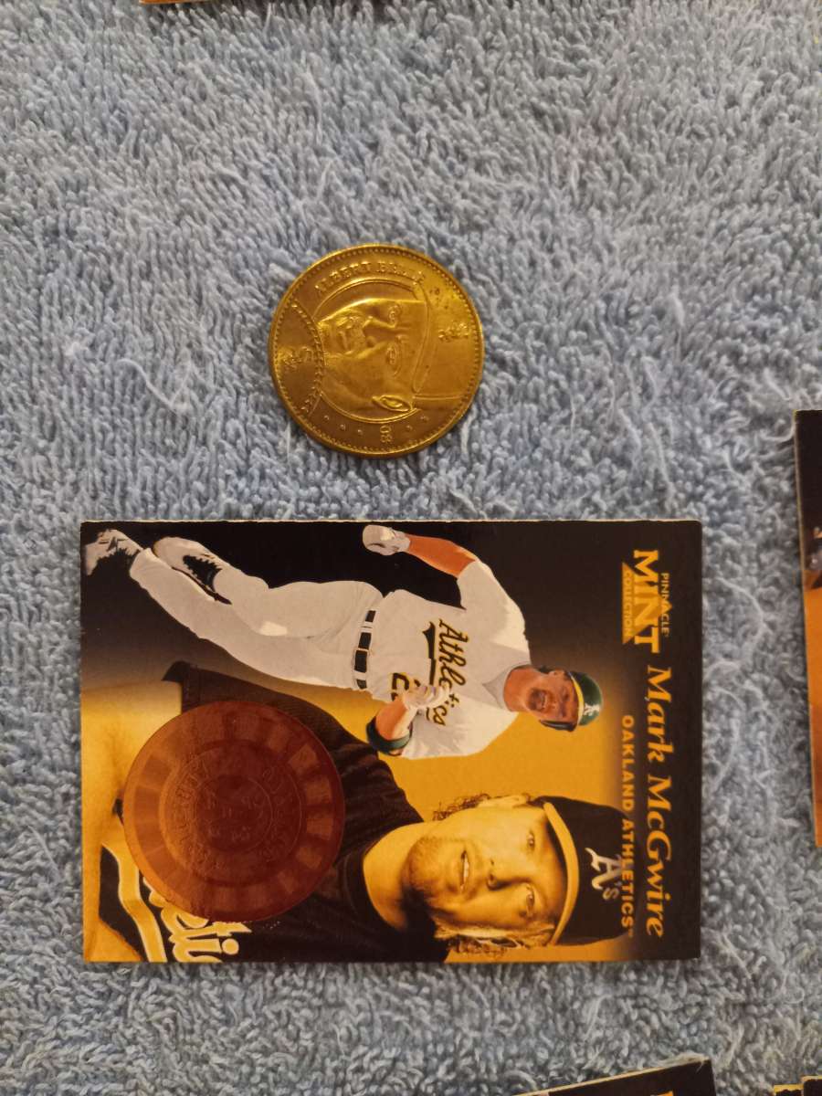 baseball cards mint collection with 50 coins
