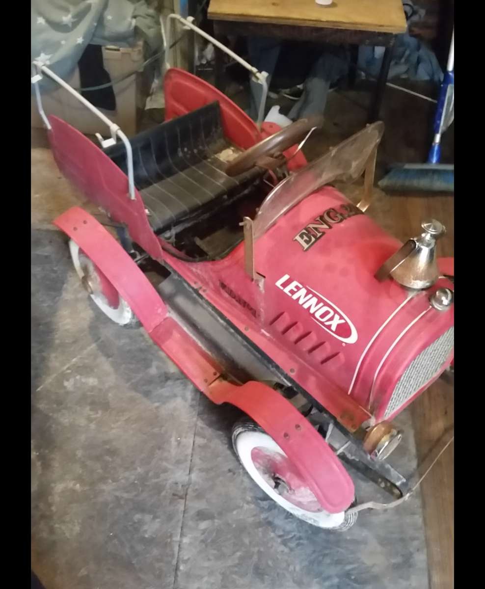 antique fire truck
