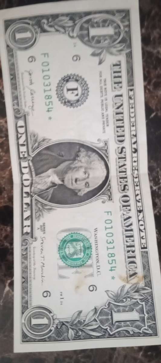 star note on a us dollar