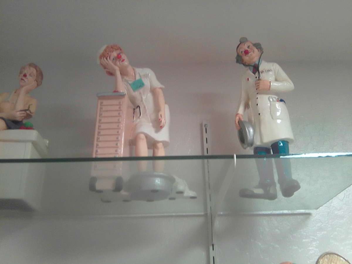 JUST FOR LAUGHS PORCELAIN FIGURINES