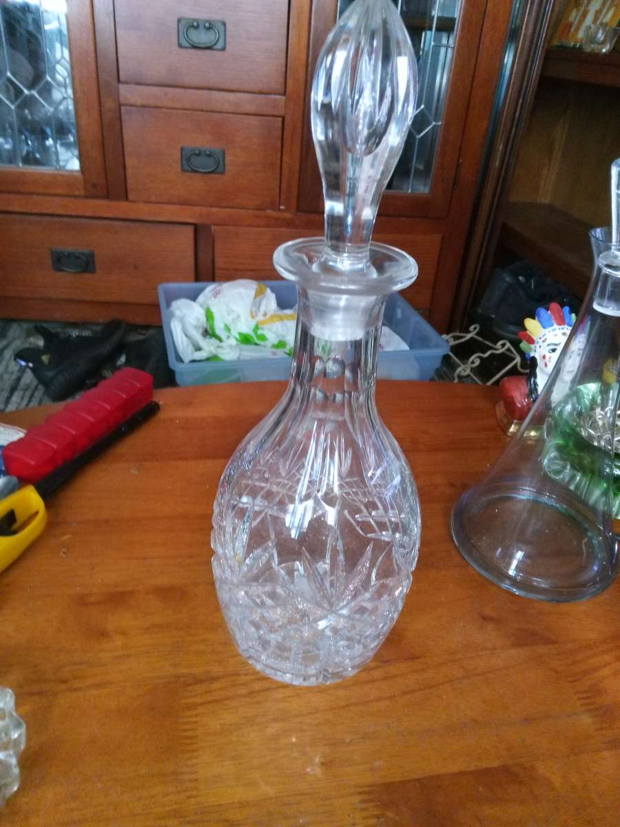 Vintage Crystal Decanter