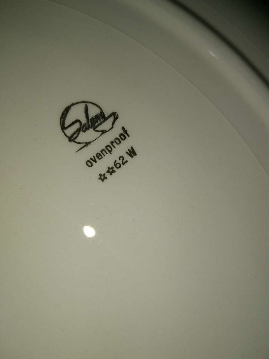 Salem China NORTHSTAR LARGE handled platter