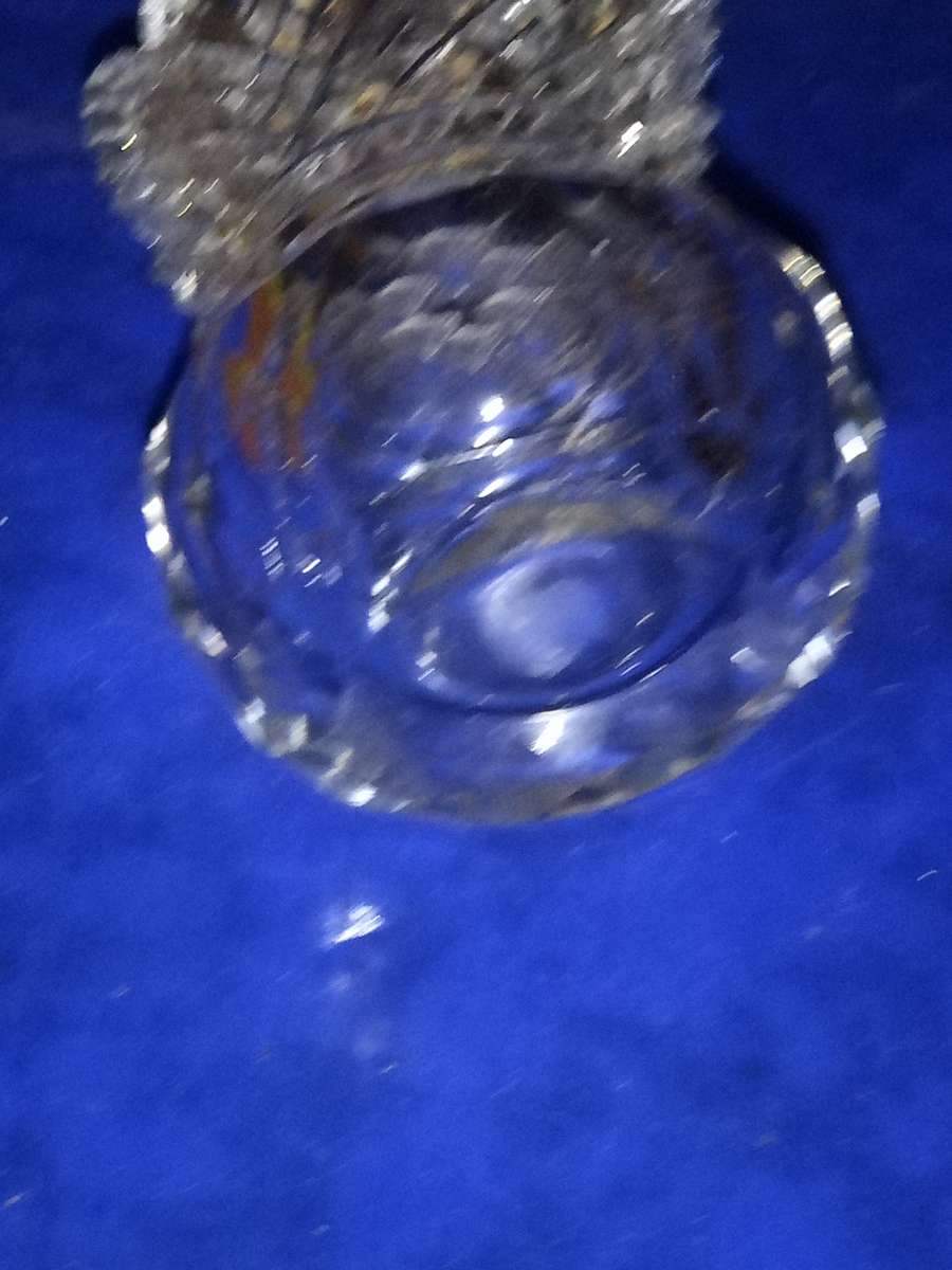 vintage Cut Glass Toothpick