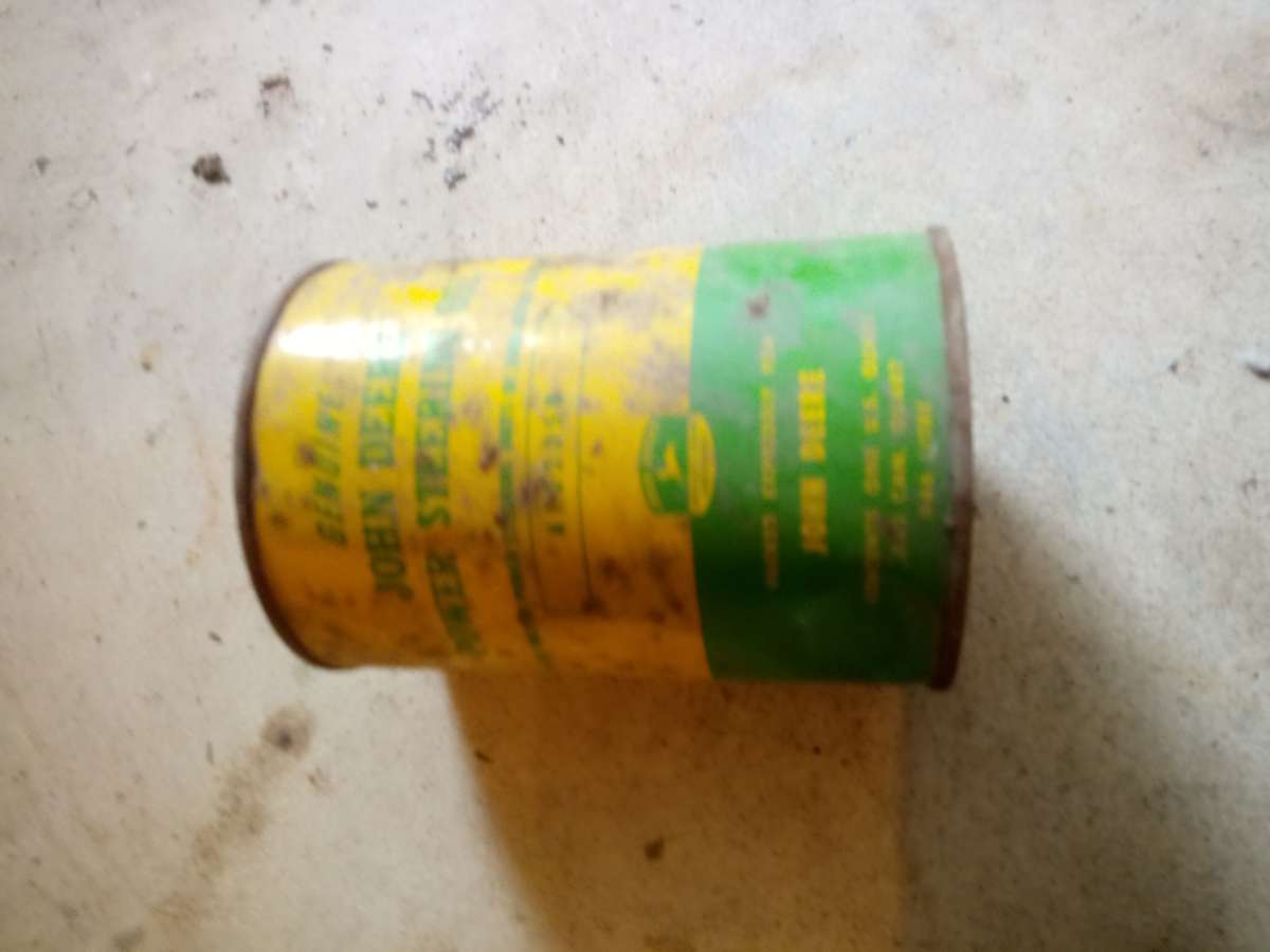 Vintage John Deer power steering fluid 1950